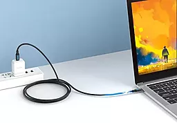 Кабель Vention USB Type-C - Type-C 100w 5a 1.5м PD cable Black (COTBG) - миниатюра 7