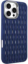{"ru": "Чехол", "uk": "Чохол"} Case TPU Ribbio для Apple iPhone 16 Pro Max  Blue