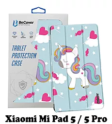 Чехол для планшета BeCover Smart Case для Xiaomi Mi Pad 5 / 5 Pro Unicorn (708067) - фото Чехол для планшета BeCover Smart Case для Xiaomi Mi Pad 5 / 5 Pro Unicorn (708067)