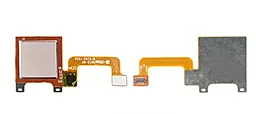 Шлейф Huawei P9 Lite mini / Y6 Pro (2017) со сканером отпечатка пальца (Touch ID) Original Gold