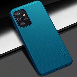 Чехол Nillkin Matte Samsung Galaxy A525 A52 4G, A526 A52 5G Peacock blue - миниатюра 4