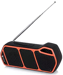Колонки акустичні NewRixing NR5011FM Black/Orange - фото Колонки акустичні NewRixing NR5011FM Black/Orange
