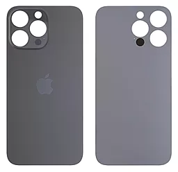 Задняя крышка корпуса Apple iPhone 14 Pro (big hole) Original Space Black