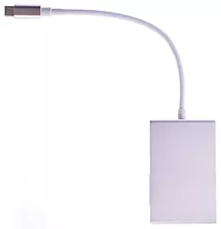 Upex USB Type-C — HDMI/VGA/DVI/USB3.0 White (UP10127) - миниатюра 3