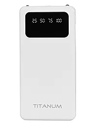 Повербанк Titanum OL21 10000 mAh White (TPB-OL21-W) - фото Повербанк Titanum OL21 10000 mAh White (TPB-OL21-W)