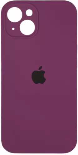 Чехол Silicone Case Full Camera для Apple iPhone 15 Purple - фото 1