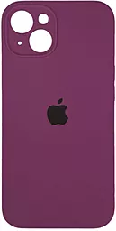 {"ru": "Чехол", "uk": "Чохол"} Silicone Case Full Camera для Apple iPhone 15 Purple