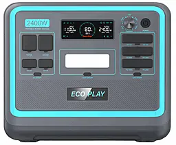 Зарядная станция EcoPlay P2400 (SYD-N052) 2048Wh 2400W LiFePO4 (EU) - фото Зарядная станция EcoPlay P2400 (SYD-N052) 2048Wh 2400W LiFePO4 (EU)