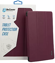 Чохол для планшету BeCover Smart Case для Xiaomi Pad 6S Pro 12.4" Red Wine (711087) - фото Чохол для планшету BeCover Smart Case для Xiaomi Pad 6S Pro 12.4" Red Wine (711087)
