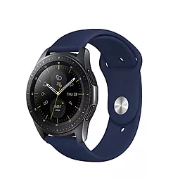 Ремешок для часов COTEetCI  W42 Silicone Band для Samsung Gear S3 20mm Blue (WH5273-BL-20)