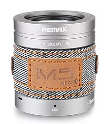 Колонки акустичні Remax RB-M5 Silver - фото Колонки акустичні Remax RB-M5 Silver
