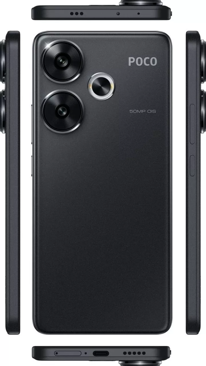 Смартфон Poco F6 8/256GB Black - фото 2