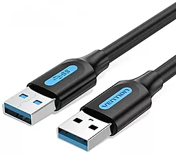 Шлейф (Кабель) Vention USB3.0 AM/AM 1м чорний (CONBF) - фото Шлейф (Кабель) Vention USB3.0 AM/AM 1м чорний (CONBF)