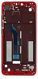 Рамка для дисплея Xiaomi Mi8 Lite Original - знятий з телефона Red - фото Рамка для дисплея Xiaomi Mi8 Lite Original - знятий з телефона Red