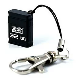 Флешка GooDRam 32GB PICCOLO BLACK USB 2.0 (UPI2-0320K0R11) - миниатюра 3