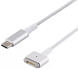 Кабель USB Elements для Apple MacBook Type-C to MagSafe 2 Port 100W Cable White (EL-C-M2)