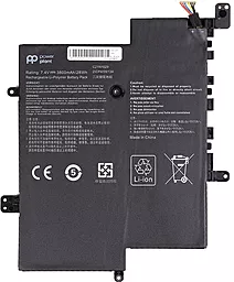 Аккумулятор для ноутбука Asus Vivobook E12 E203NA C21N1629 / 7.4V 3800mAh / NB431700 PowerPlant Black - фото Аккумулятор для ноутбука Asus Vivobook E12 E203NA C21N1629 / 7.4V 3800mAh / NB431700 PowerPlant Black