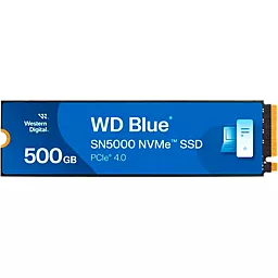 Накопичувач SSD WD Blue SN5000 500 GB (WDS500G4B0E) - фото Накопичувач SSD WD Blue SN5000 500 GB (WDS500G4B0E)