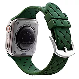 Змінний ремінець для розумного годинника Apple Watch Grid Weave 38/40/41mm Green