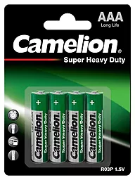 Батарейки Camelion AAA / R03 Super Heavy Duty Green 4шт (C-10000406)