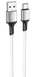 Кабель Borofone BX83 Famous USB-A - Type-C 15w 3a 1м cable White - фото Кабель Borofone BX83 Famous USB-A - Type-C 15w 3a 1м cable White