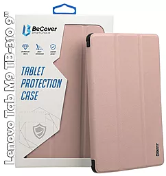 Чехол для планшета BeCover Smart Case для Lenovo Tab M9 TB-310 9" Rose Gold (709226) - фото Чехол для планшета BeCover Smart Case для Lenovo Tab M9 TB-310 9" Rose Gold (709226)