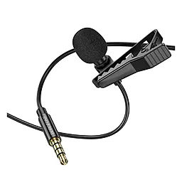 Мікрофон Borofone BFK11 Jack 3.5 Black - мініатюра 3 Мікрофон Borofone BFK11 Jack 3.5 Black - мініатюра 3