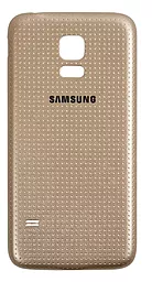 Задняя крышка корпуса Samsung Galaxy S5 mini G800H Original Copper Gold