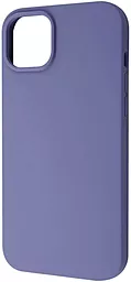 Чохол Wave Full Silicone Cover для Apple iPhone 14 Plus, iPhone 15 Plus Lavender Gray