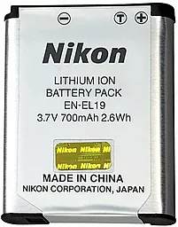 Аккумулятор для фотоаппарата Nikon EN-EL19 (700 mAh) - миниатюра 2