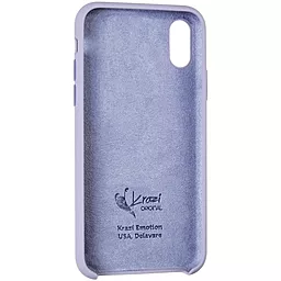 Чохол Krazi Soft Case для iPhone X, iPhone XS  Lavender Gray - мініатюра 2