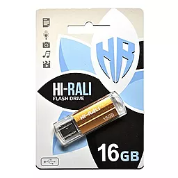 Флешка Hi-Rali Corsair Series 16GB USB 2.0 (HI-16GBCORBR) Bronze