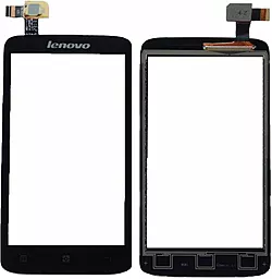 Сенсор (тачскрин) Lenovo A308 Black - фото Сенсор (тачскрин) Lenovo A308 Black