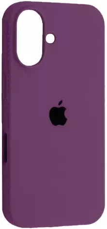 Чохол Silicone Case Full для Apple iPhone 16 Purple - фото 1