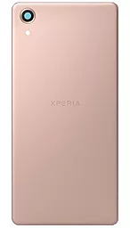 Задня кришка корпусу Sony Xperia X Performance F8131 / F8132 зі склом камери Pink