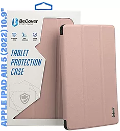 Чехол для планшета BeCover Smart Case для Apple iPad Air 5 (2022) 10.9" Rose Gold (710775) - фото Чехол для планшета BeCover Smart Case для Apple iPad Air 5 (2022) 10.9" Rose Gold (710775)