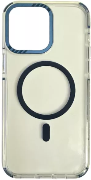 Чехол 1TOUCH TRX with MagSafe для Apple iPhone 15 Clear-Blue - фото 1