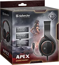 Навушники Defender Apex Black (64525) - мініатюра 9