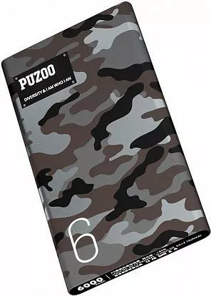 Повербанк Puzoo i.Micai 6000 mAh Black - фото 1