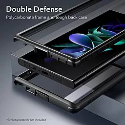 Чохол ESR Classic Kickstand Halolock MagSafe для Samsung Galaxy S23 Ultra Cleare/Black - мініатюра 4