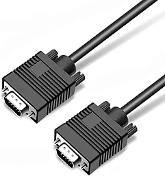 Видеокабель VGA HD15M/HD15M (3+9С) 1080p 60hz 5m black (PR-VGA-VGA-P-06-28-5m) PrologiX - фото Видеокабель VGA HD15M/HD15M (3+9С) 1080p 60hz 5m black (PR-VGA-VGA-P-06-28-5m) PrologiX