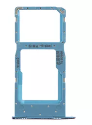 Держатель (лоток) Сим карты Huawei P Smart 2019 (POT-LX1) / Honor 10 Lite (HRY-LX1) Aurora Blue