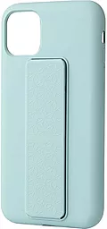 Чехол Epik Silicone Case Hand Holder Apple iPhone 12 Mini Ice Blue