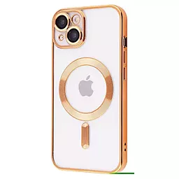 Чехол 1TOUCH Metal Matte Case with MagSafe для Apple iPhone 13 Gold