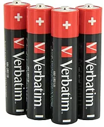 Батарейки Verbatim Alkaline AAA (LR03) 10шт (49874) - миниатюра 2