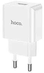 Сетевое зарядное устройство Hoco C106A 2.1a home charger white - фото Сетевое зарядное устройство Hoco C106A 2.1a home charger white