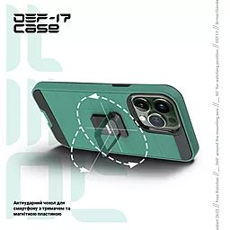Чохол ArmorStandart DEF17 case для Apple iPhone 12/12 Pro Military Green (ARM61335) - мініатюра 5