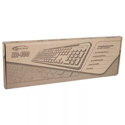 Клавиатура Gemix KB-160 Black (USB) - фото 3