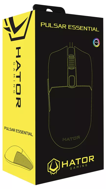Комп'ютерна мишка HATOR Pulsar Essential (HTM-312) Black - фото 6
