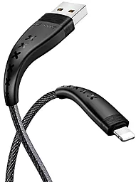 Кабель USB Usams U11 Lightning Cable Black (US-SJ249)